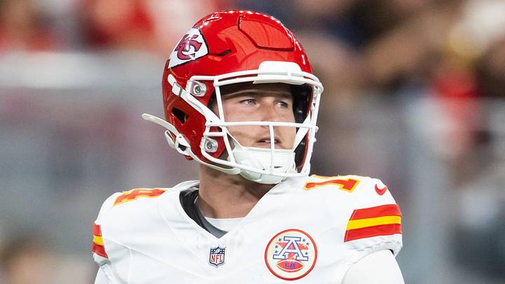 Kansas City Chiefs quarterback Bailey Zappe Kansas City Chiefs quarterback Bailey Zappe