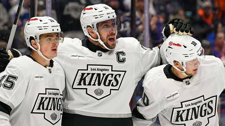 Alex Turcotte, Anze Kopitar, Los Angeles Kings Alex Turcotte, Anze Kopitar, Los Angeles Kings