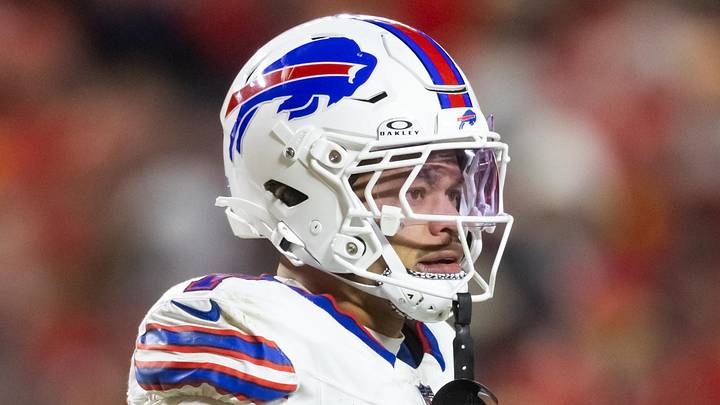 Former Buffalo Bills cornerback Taron Johnson Former Buffalo Bills cornerback Taron Johnson