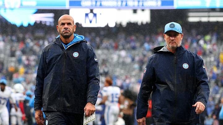 Sep 27, 2026; East Rutherford, New Jersey, USA; Tennessee Titans head coach Robert Saleh walks off the field after the game against the New York Giants at MetLife Stadium. Mandatory Credit: Vincent Carchietta-Imagn Images Sep 27, 2026; East Rutherford, New Jersey, USA; Tennessee Titans head coach Robert Saleh walks off the field after the game against the New York Giants at MetLife Stadium. Mandatory Credit: Vincent Carchietta-Imagn Images