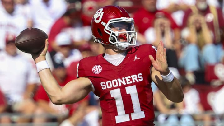 Oklahoma quarterback Jackson Arnold