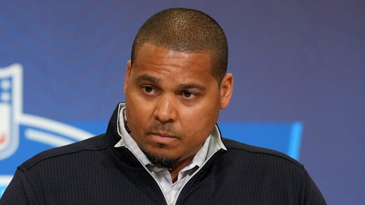 Chicago Bears general manager Ryan Poles 