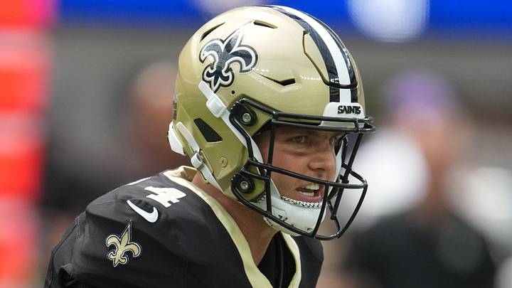 New Orleans Saints quarterback Zach Wilson New Orleans Saints quarterback Zach Wilson