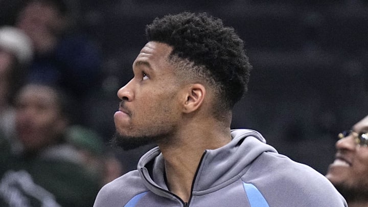 Milwaukee Bucks forward Giannis Antetokounmpo. Milwaukee Bucks forward Giannis Antetokounmpo.