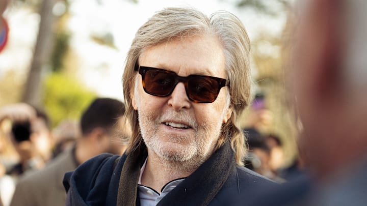 Paul McCartney at Paris Fashion Week