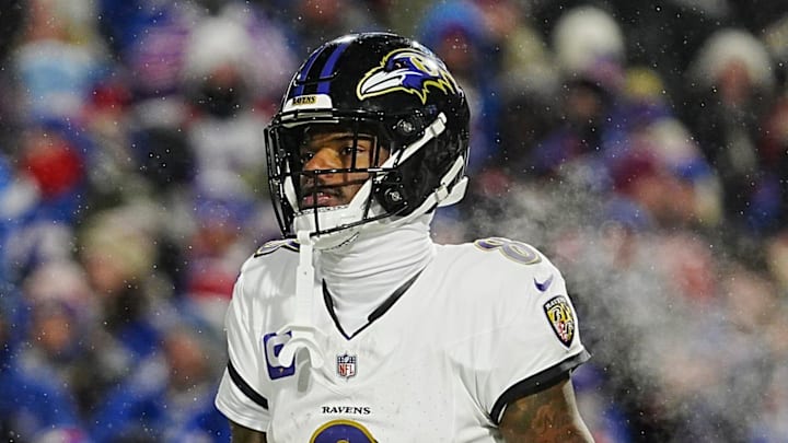 Baltimore Ravens quarterback Lamar Jackson