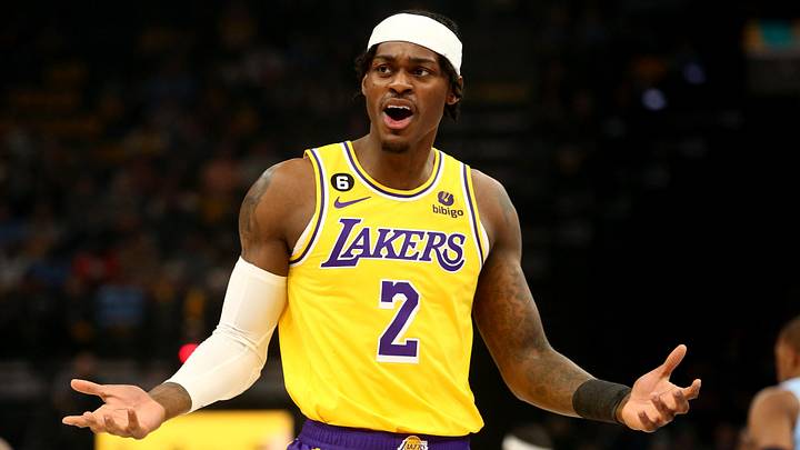 Los Angeles Lakers forward Jarred Vanderbilt