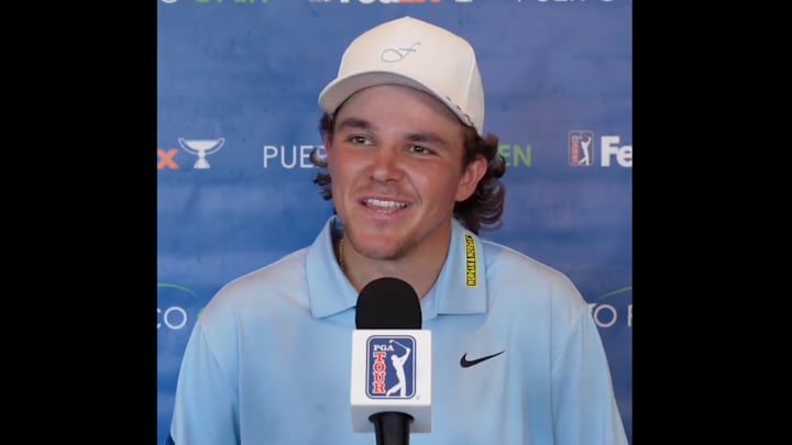 John Daly II provided an answer that sounded eerily like something his dad would’ve said.