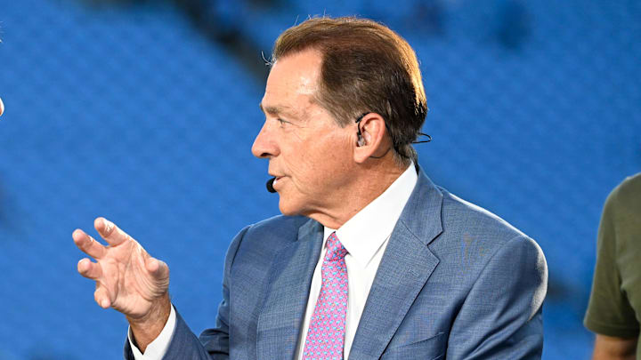 ESPN analyst Nick Saban