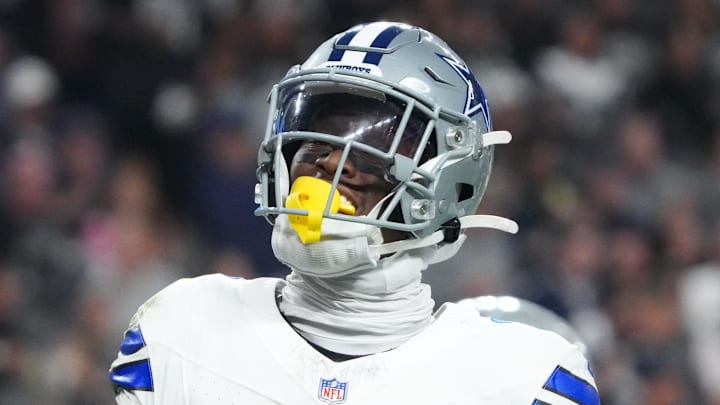 Dallas Cowboys wide receiver George Pickens. Mandatory Credit: Kirby Lee-Imagn Images