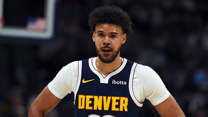 Feb 25, 2026; Denver, Colorado, USA; Denver Nuggets forward Cameron Johnson (23) during the first half against the Boston Celtics at Ball Arena. Mandatory Credit: Christopher Hanewinckel-Imagn Images Feb 25, 2026; Denver, Colorado, USA; Denver Nuggets forward Cameron Johnson (23) during the first half against the Boston Celtics at Ball Arena. Mandatory Credit: Christopher Hanewinckel-Imagn Images