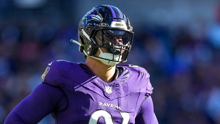 Baltimore Ravens linebacker Trey Hendrickson