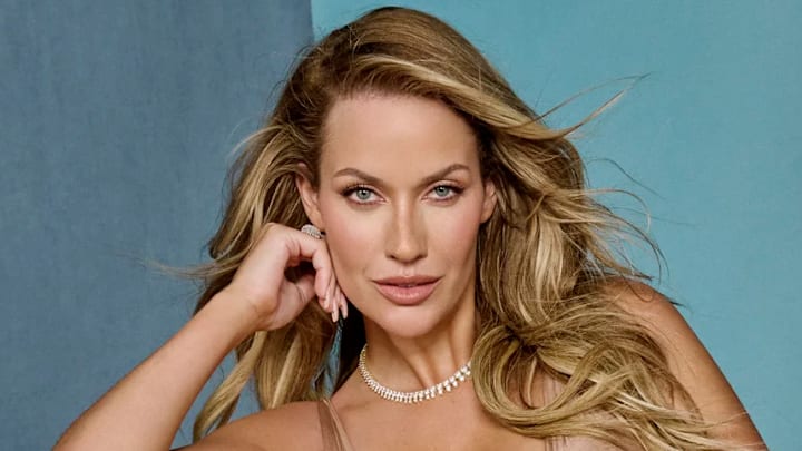 Paige Spiranac was photographed by Yu Tsai in Hollywood, Fla. Jewelry by Melinda Maria and Charlie Lapson. 