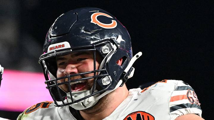 Chicago Bears offensive tackle Ozzy Trapilo
