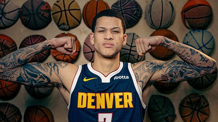 LAS VEGAS, NEVADA - JULY 15: Trevon Brazile #7 of the Denver Nuggets poses for a portrait. (Photo by Carmen Mandato/Getty Images)