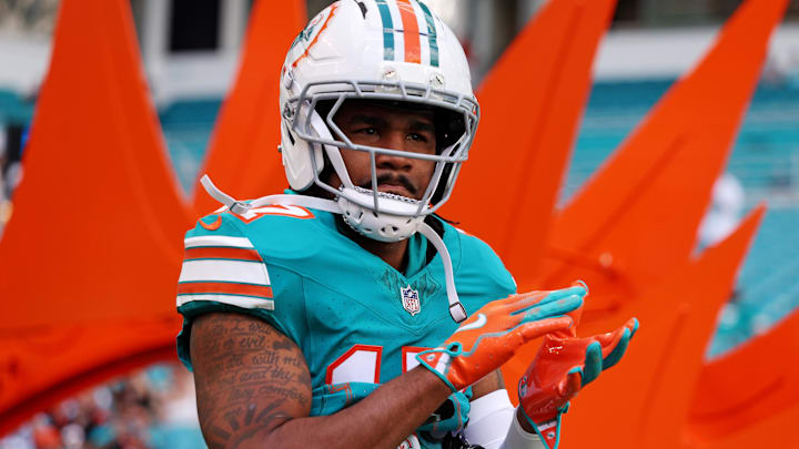 Denver Broncos wide receiver Jaylen Waddle