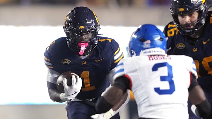 Cal's Kendrick Raphael against SMU in 2025