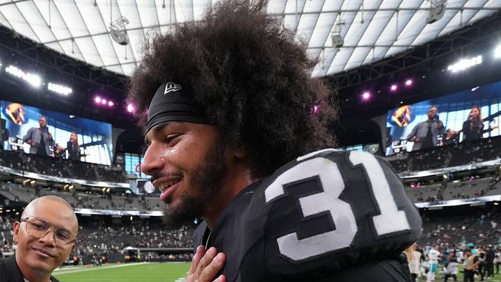 Las Vegas Raiders safety Treydan Stukes