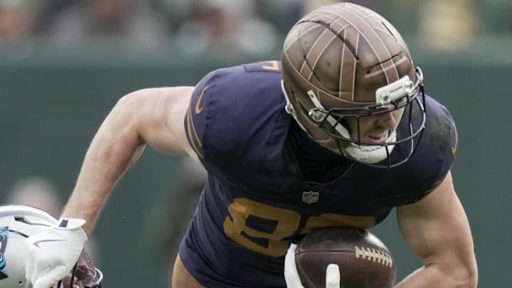 Green Bay Packers tight end Luke Musgrave will have to step up following Tucker Kraft's knee injury.