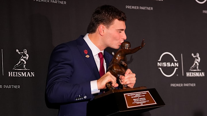 Heisman Trophy winner Fernando Mendoza Heisman Trophy winner Fernando Mendoza