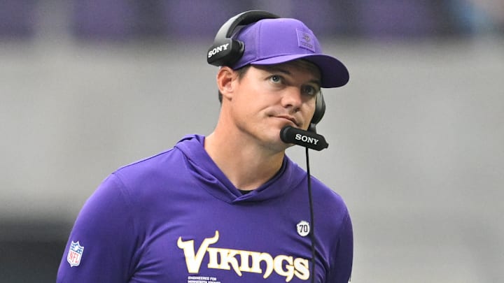 Minnesota Vikings head coach Kevin O'Connell