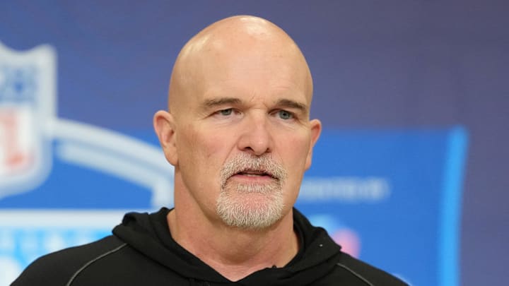 Washington Commanders head coach Dan Quinn