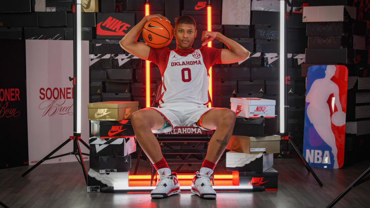 Oklahoma guard Jeremiah Fears Oklahoma guard Jeremiah Fears
