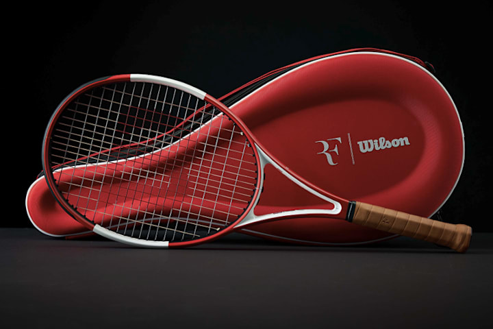 記念グッズ Roger Federer 2018 Racket Collection Wilson Roger Federer Limited Edition 2018 Mini Racket Collection