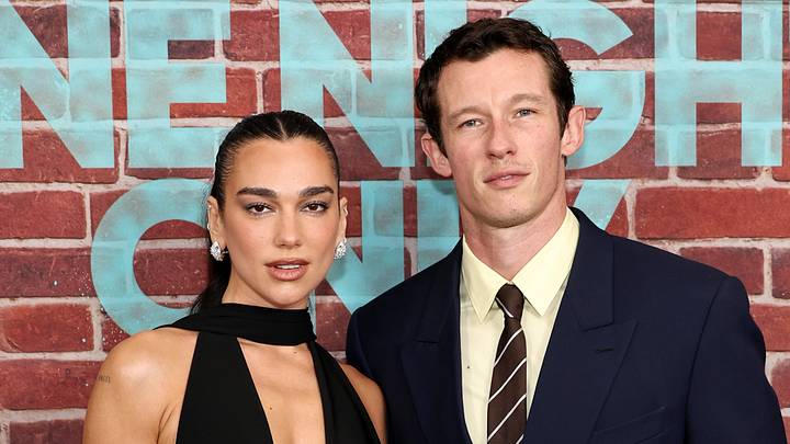 Dua Lipa and Callum Turner
