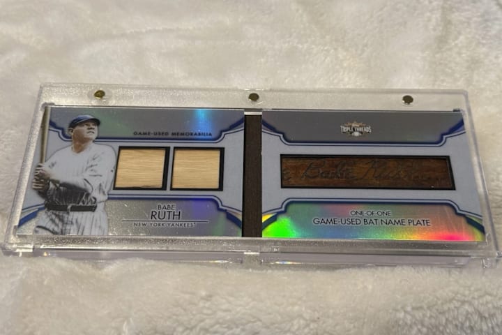 Most expensive Topps Triple Threads cards