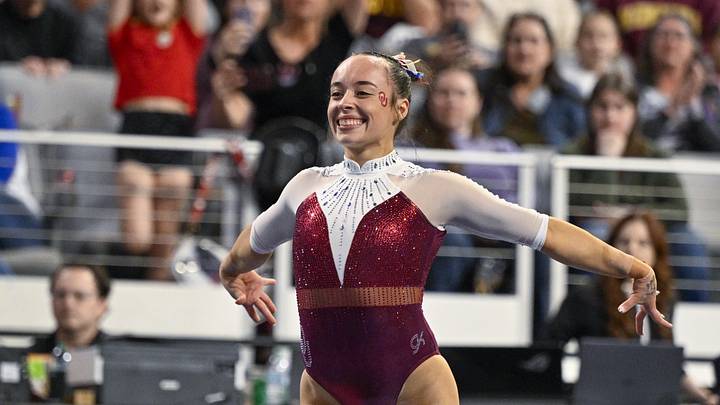 Oklahoma gymnast Faith Torrez
