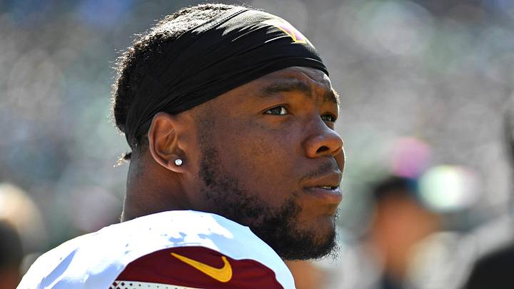 Washington Commanders defensive tackle Daron Payne Washington Commanders defensive tackle Daron Payne