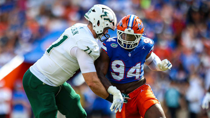 Tyreak Sapp held the entire team accountable after last week's loss to USF. Tyreak Sapp held the entire team accountable after last week's loss to USF.