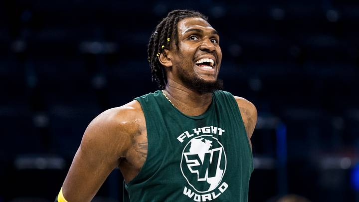 Golden State Warriors center Kevon Looney Golden State Warriors center Kevon Looney