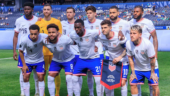 The United States men's national team squad ahead of their third place loss to Canada in the Concacaf Nations League.