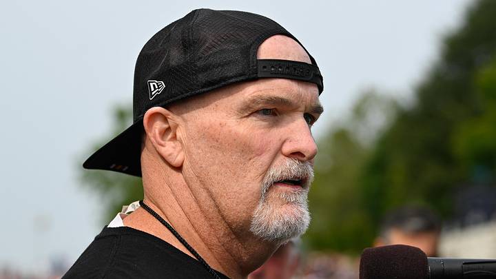 Washington Commanders head coach Dan Quinn Washington Commanders head coach Dan Quinn
