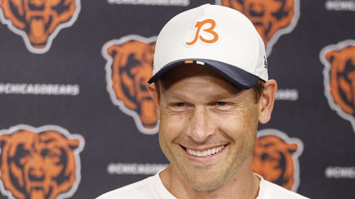 Chicago Bears head coach Ben Johnson