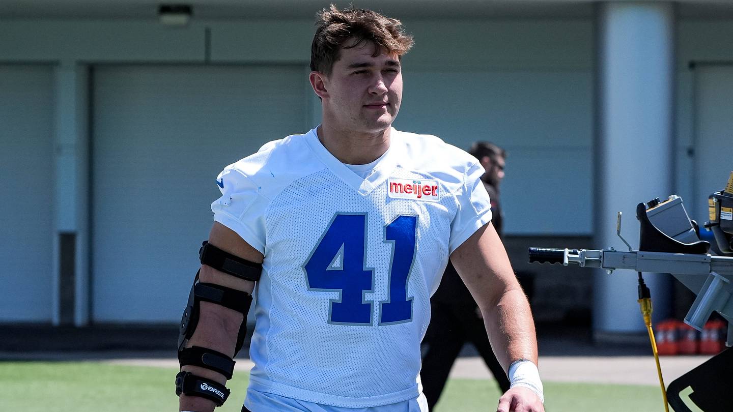 Dan Campbell shares good and bad news with latest injury updates on Lions rookies
