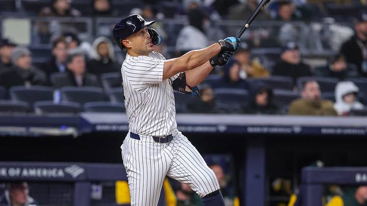 Giancarlo Stanton was included on the Yankees’ roster for the wild-card series. Giancarlo Stanton was included on the Yankees’ roster for the wild-card series.