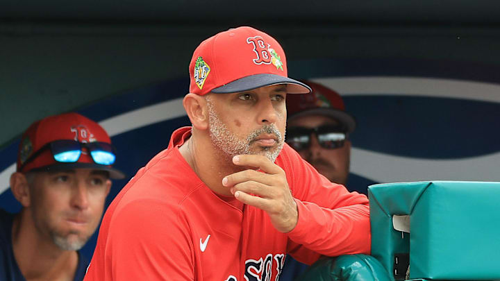 Boston Red Sox manager Alex Cora