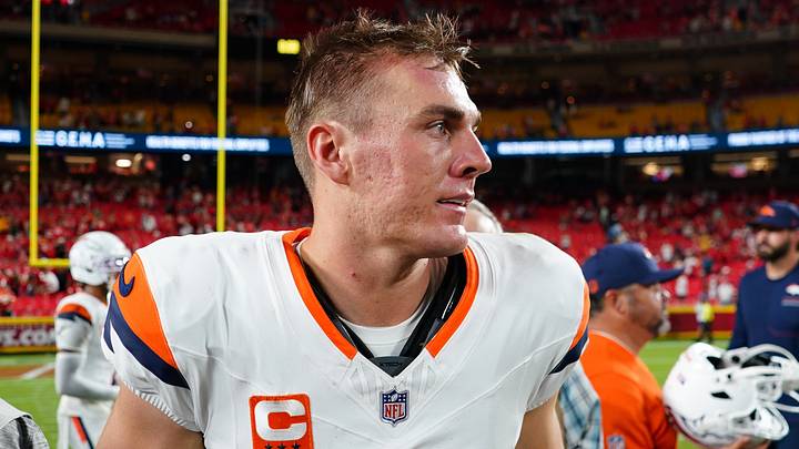 Denver Broncos quarterback Bo Nix Denver Broncos quarterback Bo Nix