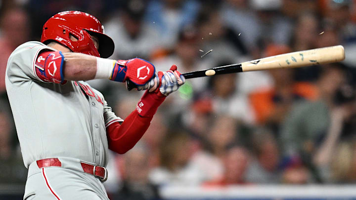 Philadelphia Phillies slugger Kyle Schwarber Philadelphia Phillies slugger Kyle Schwarber