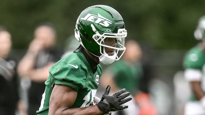 New York Jets wide receiver Adonai Mitchell New York Jets wide receiver Adonai Mitchell