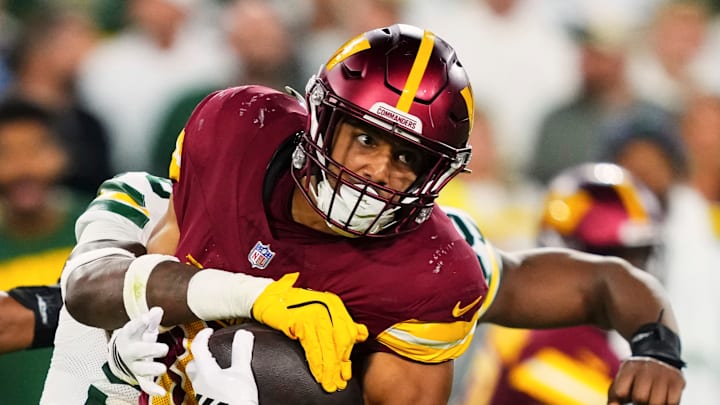 Washington Commanders running back Austin Ekeler