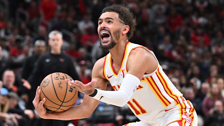 Trae Young #11 of the Atlanta Hawks