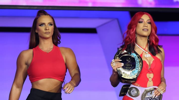 Kamille "quit" working with Mercedes Moné in November.