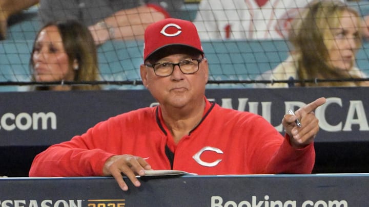 Reds manager Terry Francona won two World Series titles with the Red Sox in 2004 and ’07.