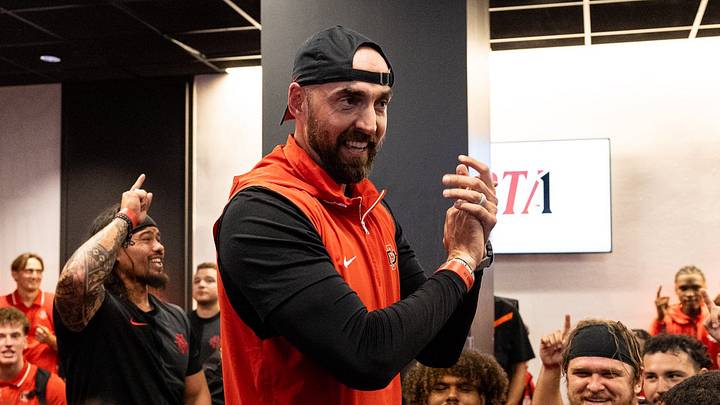 San Diego State Aztecs coach Sean Lewis.