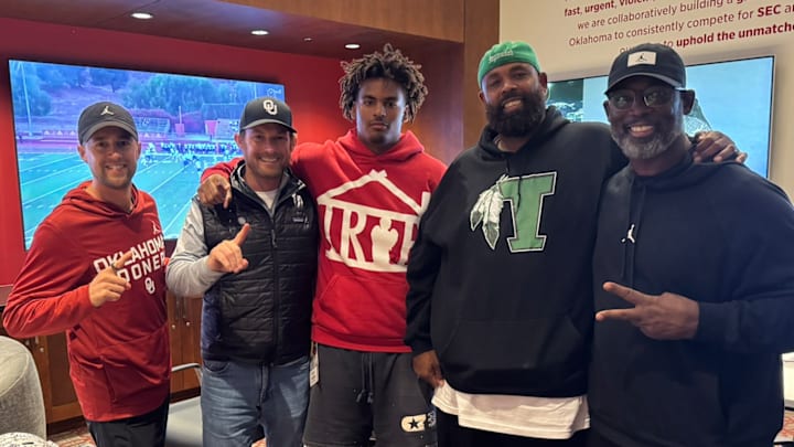 Oklahoma defensive line commit Elija Harmon Oklahoma defensive line commit Elija Harmon