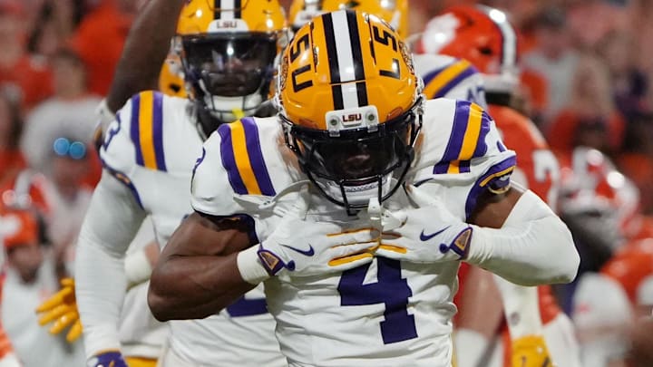 LSU Tigers - cornerback Mansoor Delane LSU Tigers - cornerback Mansoor Delane